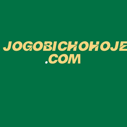 Logo da JOGOBICHOHOJE